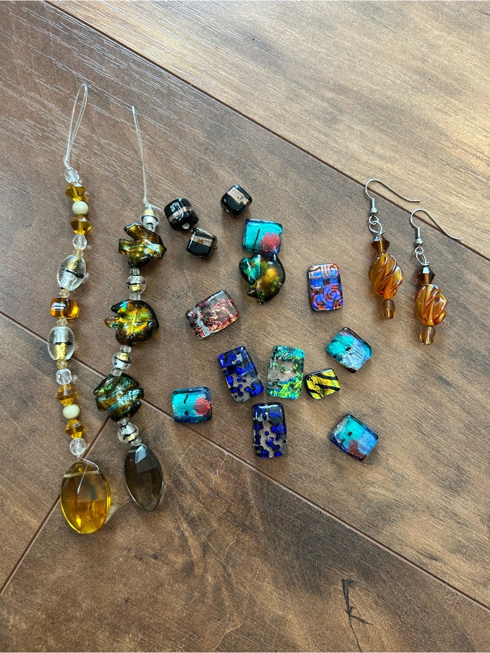 Assorted Glass Beads Lot